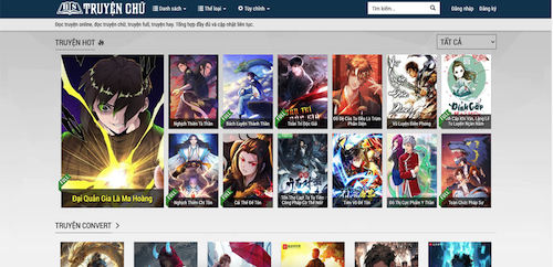 Top list trang web đọc truyện tranh ngôn tình hay nhất hiện nay